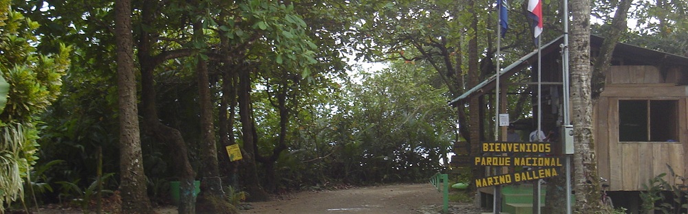 Entrada al Parque Marino Ballena Entrada al Parque Marino Ballena